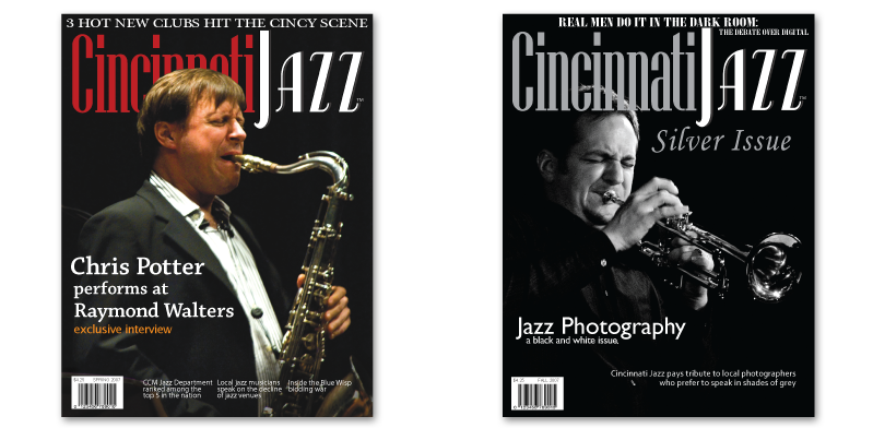 cover art for Cincinnati Jazz Magazine